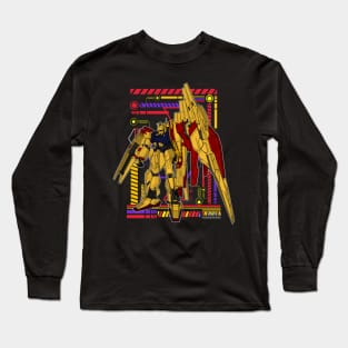 The MSN-00100 (MSN-100, MSN-001) Hyaku Shiki Long Sleeve T-Shirt